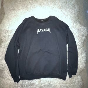 Savage sweater